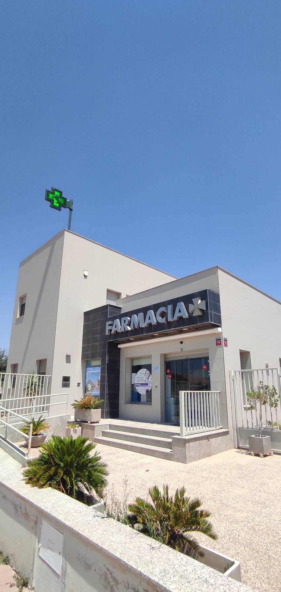 Fachada de Farmacia de Tercia en Cam. Molinas, 59, Tercia, Murcia
